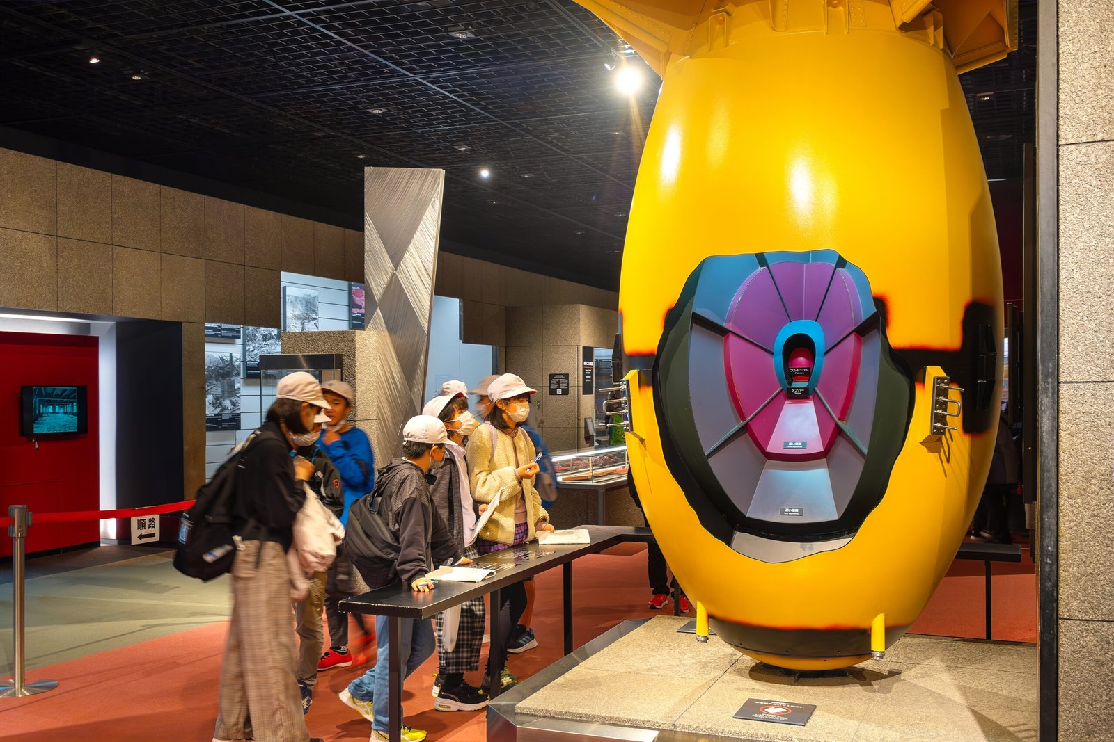 Nagasaki, Japan - Nov 29 2022: Nagasaki Atomic Bomb Museum is a Nagasaki, Japan - Nov 29 2022: Nagasaki Atomic Bomb Museum is a remembrance to the atomic bombing of Nagasaki displays photographs, relics, and documents related to the bombing